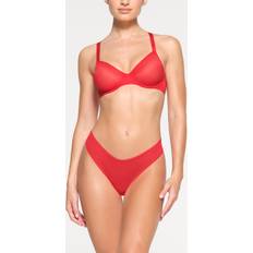 SKIMS Red Bras SKIMS Unlined Demi Bra Red No Show