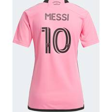 Soccer Sports Fan Apparel Adidas 2024-25 Inter Miami Women's Messi #10 Stadium Home Jersey