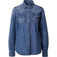 Replay Blusen Replay Bluse blue denim