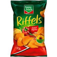 Snacks Funny-frisch Riffels Chili & Paprika