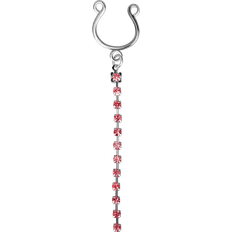 EIS Brustklammern EIS Nippelclip mit Strasskette rosa