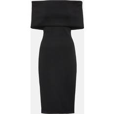 XXXS Dresses Bottega Veneta Off-Shoulder-Midikleid aus Jersey Schwarz
