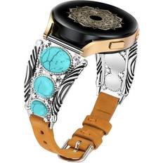 Smartwatch Strap Toyouths Vintage Boho Ethnic Band for Galaxy Watch 6/5/4/Active 2 Pro
