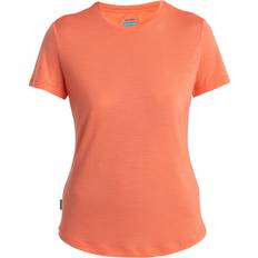 Dame - Røde T-skjorter Icebreaker Women's Merino 125 Cool-Lite Sphere III S/S Tee Merino shirt XS, red