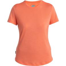 Dame - Røde T-skjorter & Singleter Icebreaker Women's Merino 125 Cool-Lite Sphere III S/S Tee Merino shirt XS, red