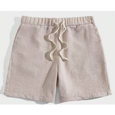 Shein Men - XXL Pants & Shorts Shein Men's Drawstring Waist Striped Woven Shorts