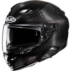 HJC Motorcycle Helmets HJC F71 Carbon Solid Helmet, black