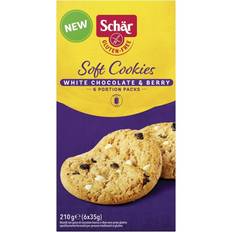 Schär Soft Cookies White Chocolate Berry 210g 6Stk.