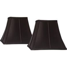 Springcrest Square Curved Bavarian Black Small Shade 11"