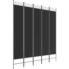 vidaXL 350173 Black Romavdeler 200x220cm