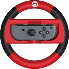 Trådløs Ratt & Racingkontroller Hori Nintendo Switch Mario Kart 8 Deluxe Racing Wheel Controller - Black/Red