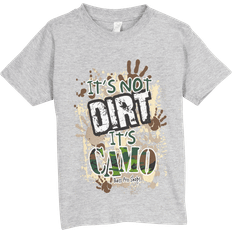 Bass Pro Shops Toddler's It's Not Dirt It's Camo Short-Sleeve T-shirt - Heather Grey