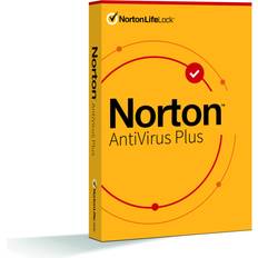 Antivirus & Sikkerhet Kontorprogram Norton ANTIVIRUS PLUS 2GB ND 1 USER 1 DEVICE 12MO GENERIC RSP DVDSLV GUM