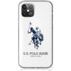 iPhone 12 Pro Max Hard Case White Double Horse With Logo U.S. Polo Assn