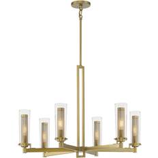 Minka Lavery Emmerham Soft Brass Pendant Lamp 32"