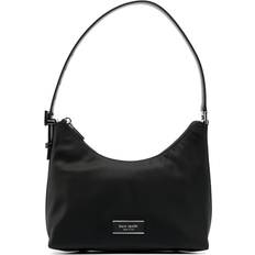 Kate Spade Logo Plaque Shoulder Bag - Black