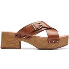 Women Clogs Clarks Sivanne Walk - Tan