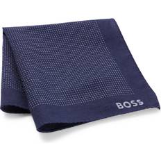 Handkerchiefs Hugo Boss H Pocket SQ 222 Printed Pocket Square - Dark Blue