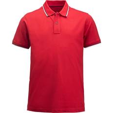 Bomull - Herre Overdeler Cutter & Buck Overlake Polo Shirt - Red