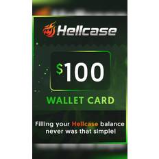 Gavekort Hellcase.com Wallet Card 100 USD