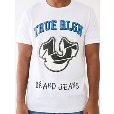 True Religion Men - White Tops True Religion Spliced Horseshoe Graphic T-shirt