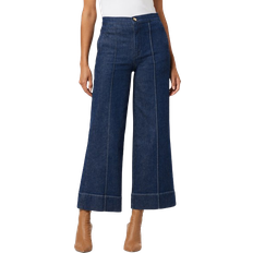 Joe's The Madison High Rise Wide Leg Ankle Trouser - Rinse