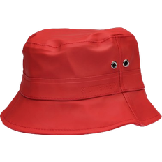 Røde - Unisex Hatter Stutterheim Beckholmen Bucket Hat - Red