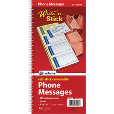 Calendar & Notepads Adams Write n' Stick Phone Message Book 200-pack
