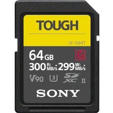 Minnekort Sony Tough SDXC Class 10 UHS-II U3 V90 300/299MB/s 64GB