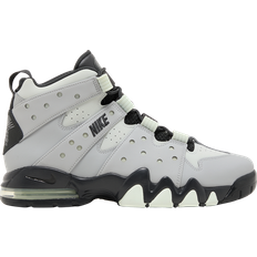 Leather Basketball Shoes Nike Air Max 2 CB 94 M - Light Smoke Grey/Dark Smoke Grey/Light Silver/Barely Green
