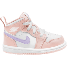 Sneakers Nike Air Jordan 1 Mid TD - Pink Wash/Violet Frost/White