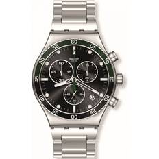 Swatch Unisex Uhren Swatch Dark Green Irony (YVS506G)