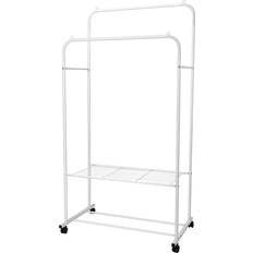 Newhome Garment White Clothes Rack 31.5x61.8