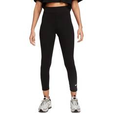 XL Leggings Nike Women's Sportswear Classic High-Waisted 7/8 Leggings - Black/Sail