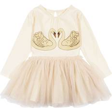 6-9M Kjoler Konges Sløjd Baby's Fairy Ballerina Dress - Buttercream Glitter