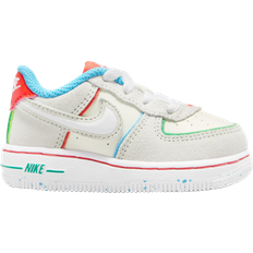 Nike Force 1 LV8 TD - Pale Ivory/Picante Red/Baltic Blue/White