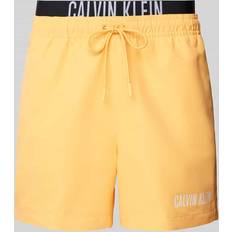 S Badehosen Calvin Klein Badeshorts mit doppeltem Bund Intense Power