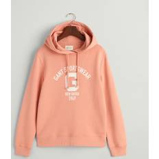 Gant Damen Pullover Gant Hoodie mit Logoprint, Größe