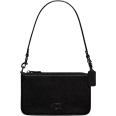 Coach Vesker Coach Pouch Bag with Signature Canvas - Black