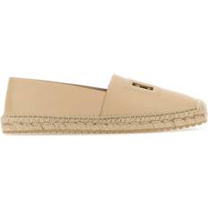 Dolce & Gabbana Men Espadrilles Dolce & Gabbana Cappuccino Leather Espadrilles