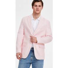 Linen - Men Clothing Tommy Hilfiger Men's Modern-Fit Linen Sport Coat Pink