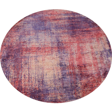 Contemporary Round Area Abstract Wool