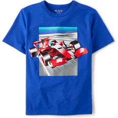 The Children's Place Kid's Racecar Graphic Tee - Renew Blue (3046215_160)