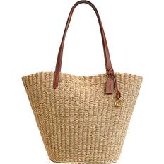 Coach Tragetaschen Coach Tasche Shopper creme