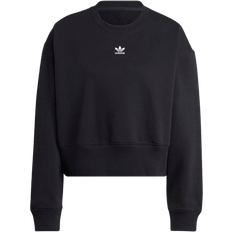 Damen - L Pullover Adidas Women's Originals Adicolor Essentials Crew Sweatshirt - Black