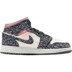 Barnesko Nike Air Jordan 1 Mid SE GS - Anthracite/Sail/Red Stardust/Anthracite