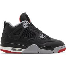 Kids jordan 4 Nike Air Jordan 4 GS Bred Reimagined - Black/Fire Red/Cement Grey/Summit White(FQ8213 006)
