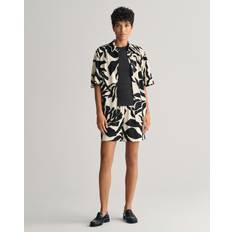 Gant Women Shorts Gant Dame Relaxed fit Palm Print pull-on shorts