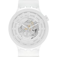 Swatch Watches Swatch C-White (SB03W100)