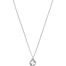 Gucci Women Necklaces Gucci Interlocking Pendant Necklace - Silver